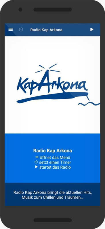 radioapp1 Radio Kap Arkona App - Kap Arkona