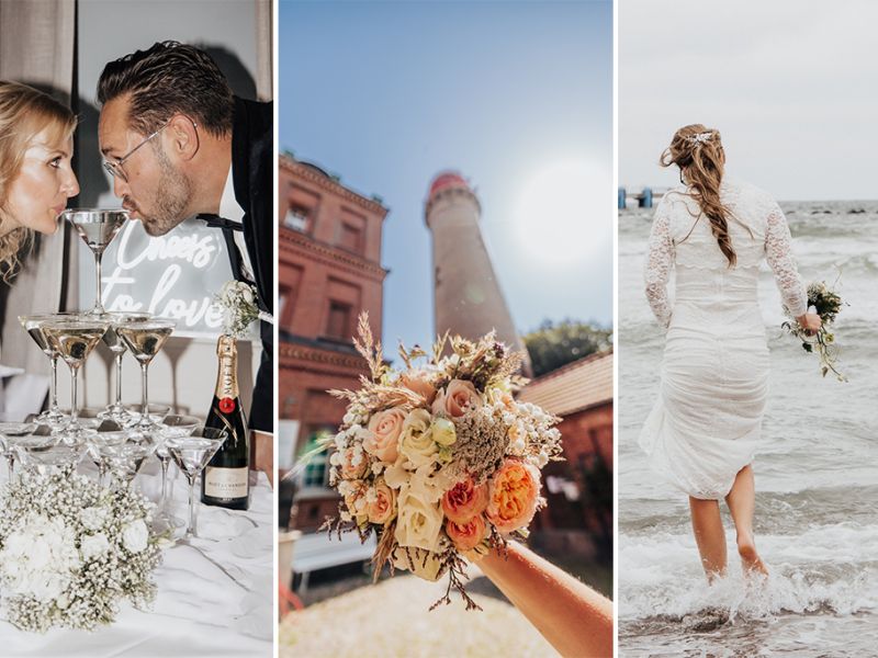 Fotograf-Matthes-Trettin Heiraten am sonnigen Kap Arkona auf R&uuml;gen