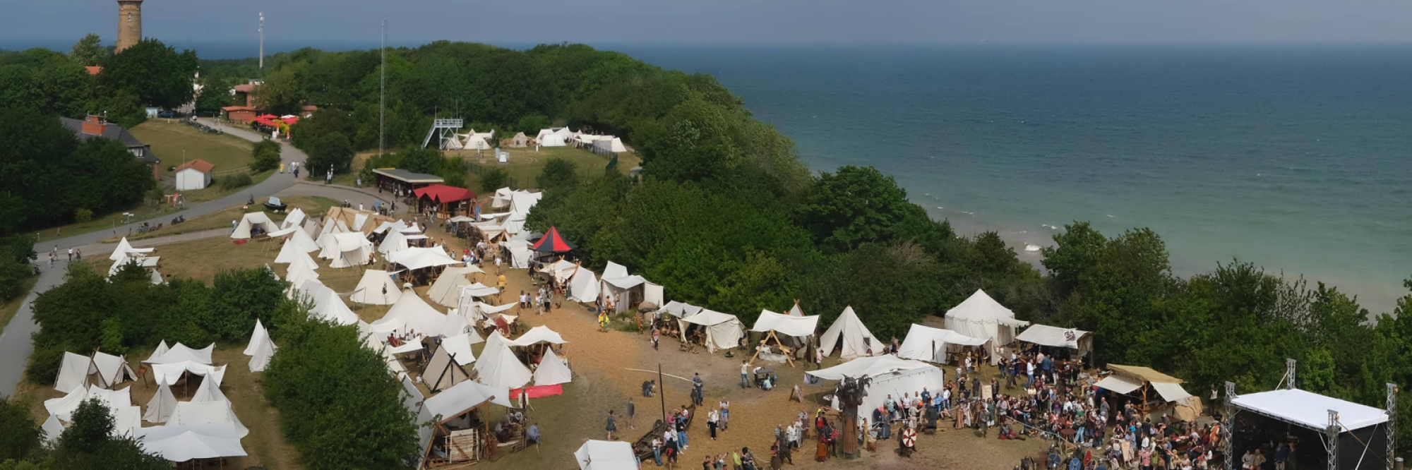 wikingerfest_1 Kap Arkona auf der Insel R&uuml;gen: Kap der 4 T&uuml;rme - Kap Arkona