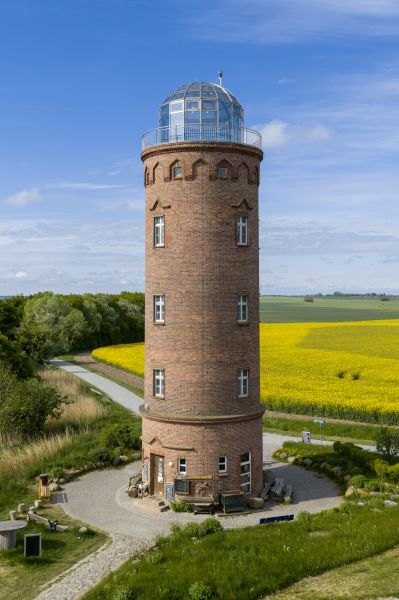 peilturm_2025 Kap Arkona auf der Insel R&uuml;gen: Kap der 4 T&uuml;rme