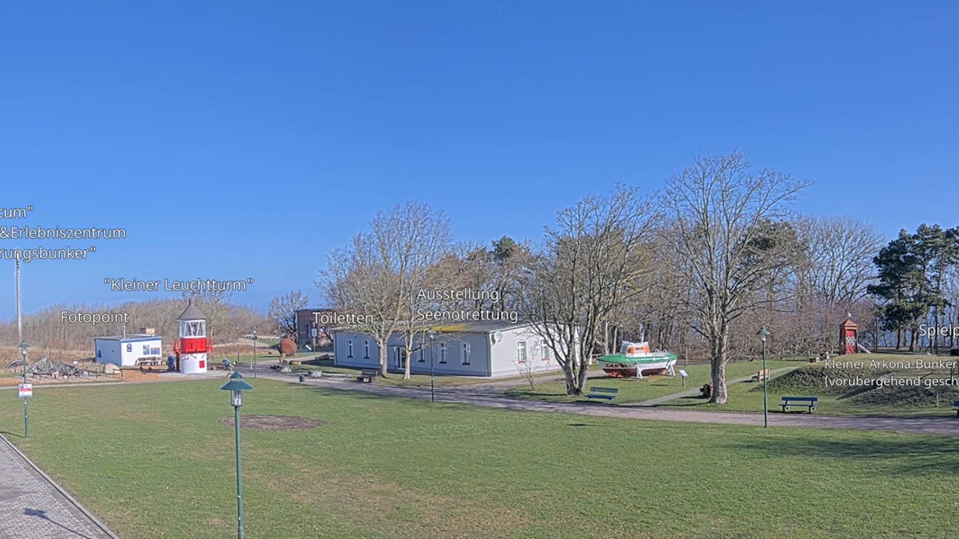 livecam Kap Arkona auf der Insel R&uuml;gen: Kap der 4 T&uuml;rme