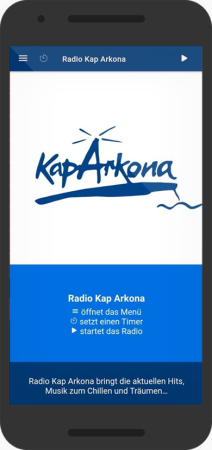 radioapp Radio Kap Arkona auf R&uuml;gen - Kap Arkona