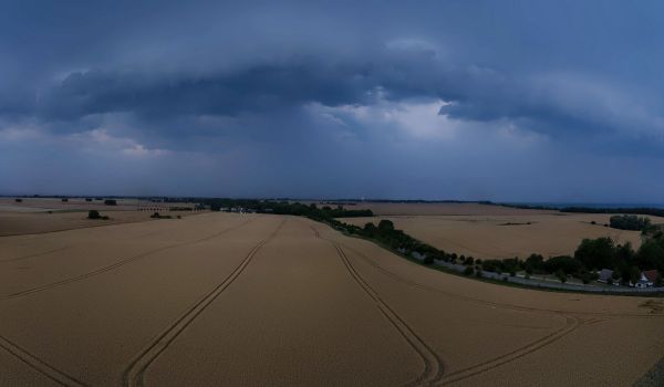 cloudroll Kap Arkona auf der Insel R&uuml;gen: Kap der 4 T&uuml;rme - Kap Arkona