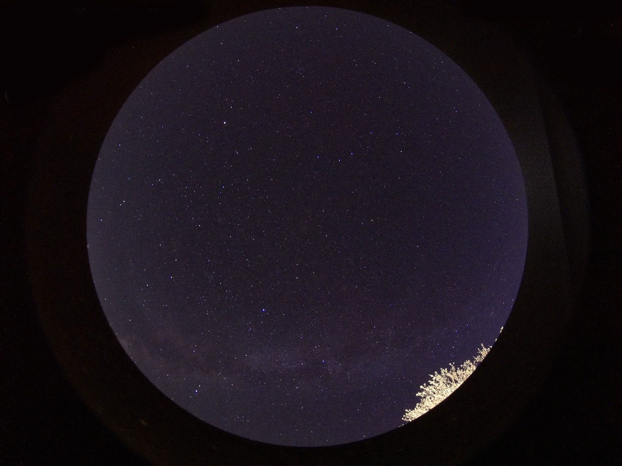 allsky Sternenurlaub und Polarlichter am Kap Arkona R&uuml;gen - Kap Arkona